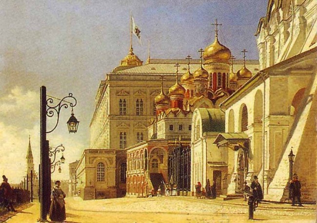 Сочинение по картине: Бодри - "Вид в Кремле"