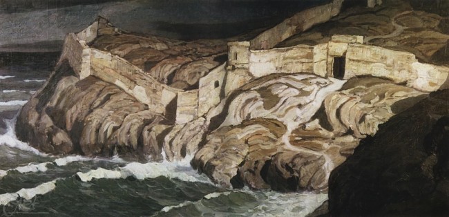 Сочинение по картине: Богаевский - "Древняя крепость"