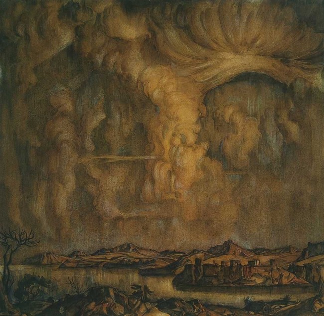 Сочинение по картине: Богаевский - "Облако" Сочинение по картине: Богаевский - "Облако"