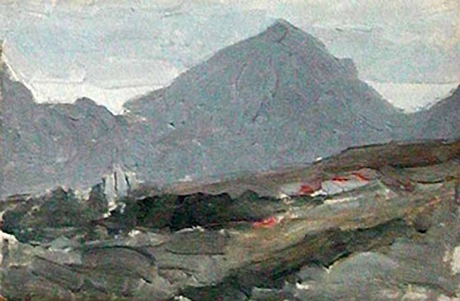 Сочинение по картине: Богданов - "Пятигорск. Гора Бештау"