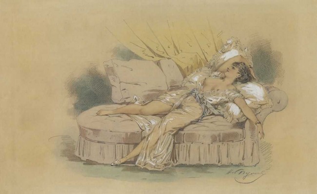 Сочинение по картине: Богданов - "Нега"