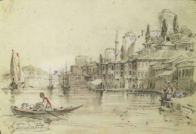 Сочинение по картине: Боголюбов - "Набережная" Сочинение по картине: Боголюбов - "Набережная"