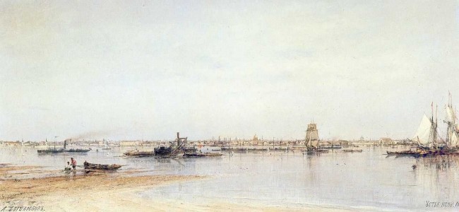 Сочинение по картине: Боголюбов - "Устье Невы"