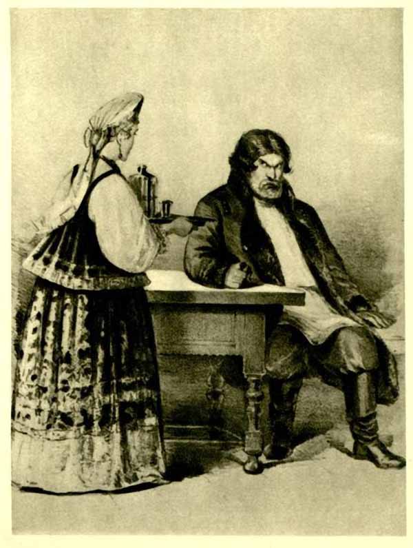 Сочинение по картине: Боклевский - "Иллюстрация к пьесе А.Н. Островского Не так живи, как хочется"