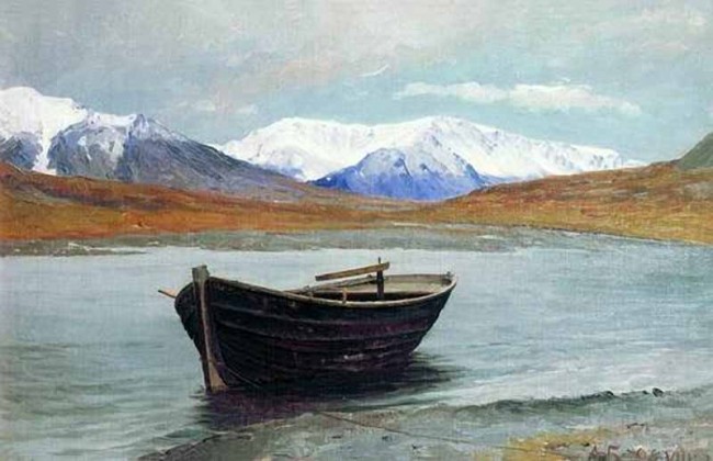 Сочинение по картине: Борисов - "Долина реки Маточки на Новой Земле"