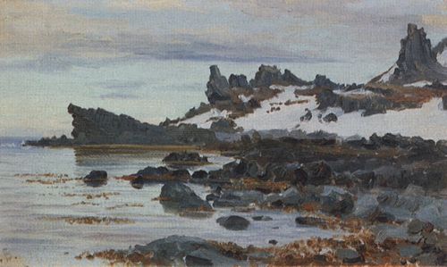 Сочинение по картине: Борисов - "Кеккурский мыс на Мурмане"