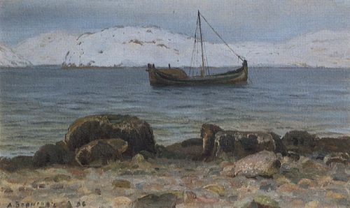 Сочинение по картине: Борисов - "В Мурманской гавани в марте" Сочинение по картине: Борисов - "В Мурманской гавани в марте"