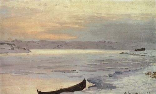 Сочинение по картине: Борисов - "Весенняя ночь на Мурмане"