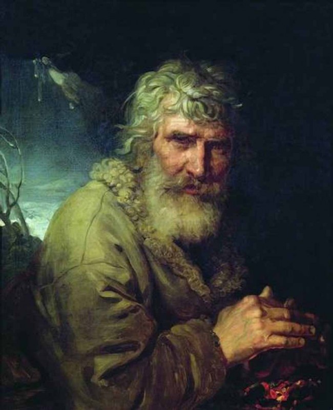 Сочинение по картине: Боровиковский - "Аллегорическое изображение зимы в виде старика, греющего руки у огня" Сочинение по картине: Боровиковский - "Аллегорическое изображение зимы в виде старика, греющего руки у огня"