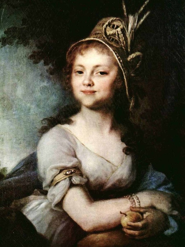 Сочинение по картине: Боровиковский - "Портрет Екатерины Николаевны Арсеньевой"