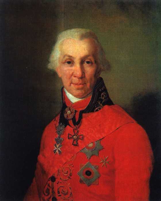 Сочинение по картине: Боровиковский - "Портрет Г.Р.Державина"