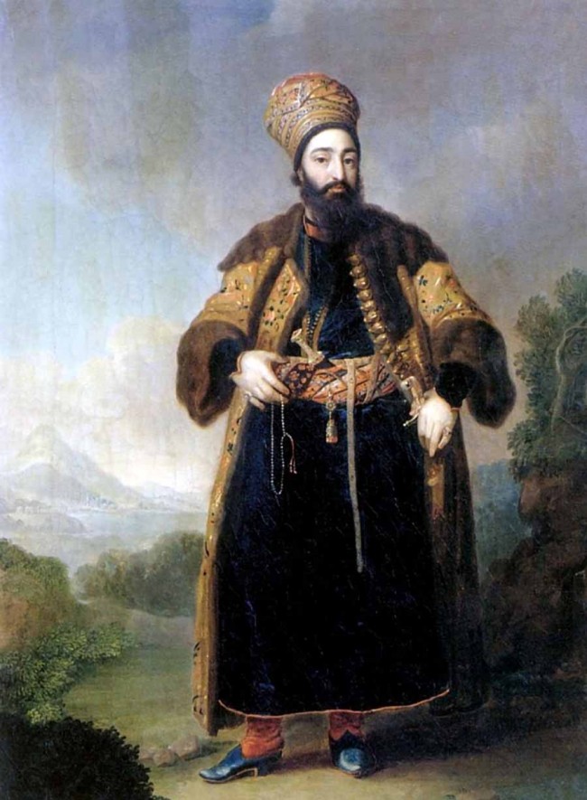 Сочинение по картине: Боровиковский - "Портрет Муртазы Кули-хана"