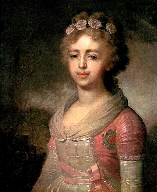 Сочинение по картине: Боровиковский - "Портрет великой княжны Александры Павловны" Сочинение по картине: Боровиковский - "Портрет великой княжны Александры Павловны"