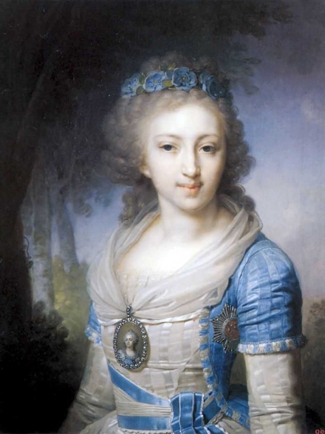 Сочинение по картине: Боровиковский - "Портрет великой княжны Елены Павловны"