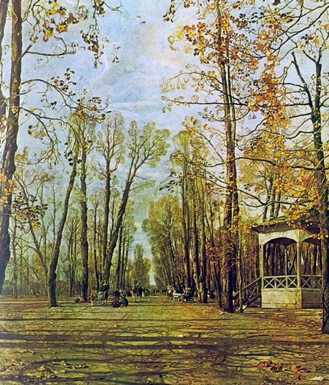 Сочинение по картине: Бродский - "Аллея Летнего сада осенью"