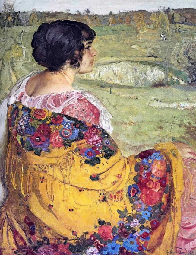 Сочинение по картине: Бродский - "Портрет Любови Макаровны Бродской"