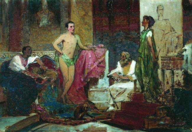 Сочинение по картине: Бронников - "Август в семейном кругу"