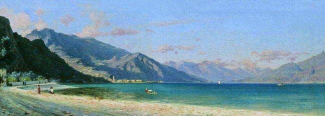 Сочинение по картине: Бронников - "Итальянский вид. Белладжо"