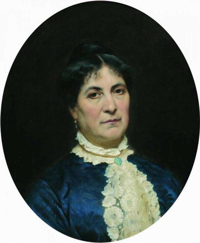 Сочинение по картине: Бронников - "Портрет жены художника"