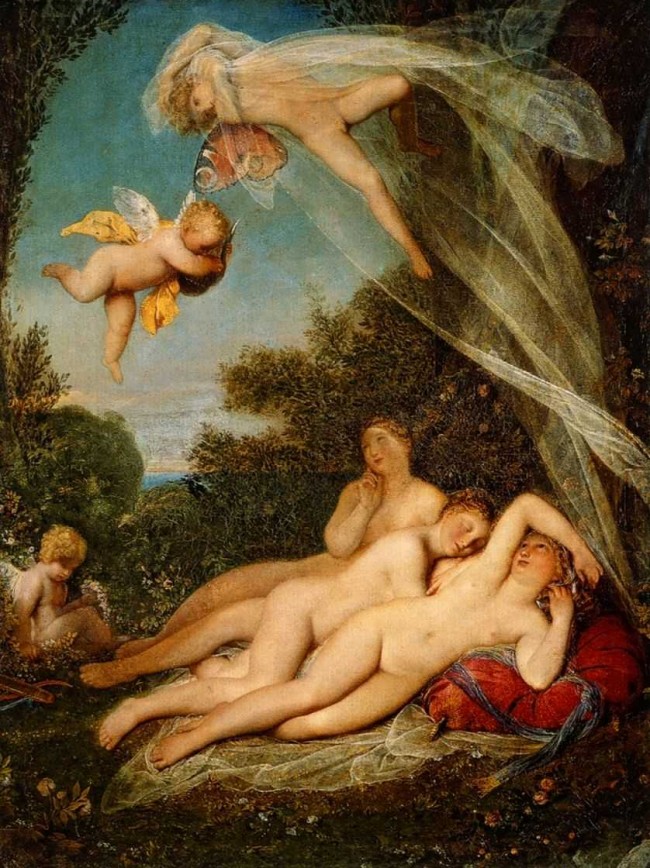 Сочинение по картине: Бруни - "Пробуждение граций"