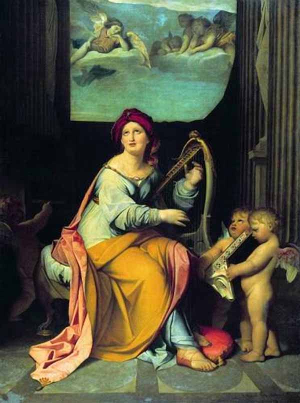 Сочинение по картине: Бруни - "Святая Цецилия"