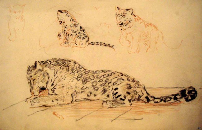 Сочинение по картине: Бруни - "Леопард"