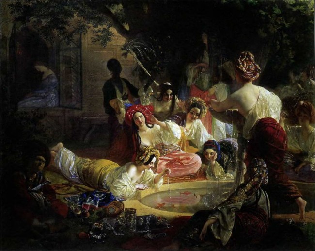 Сочинение по картине: Брюллов - "Бахчисарайский фонтан"