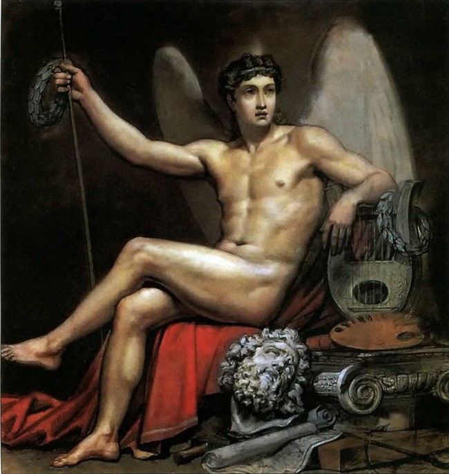 Сочинение по картине: Брюллов - "Гений Искусства" Сочинение по картине: Брюллов - "Гений Искусства"