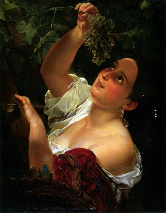 Сочинение по картине: Брюллов - "Итальянский полдень"