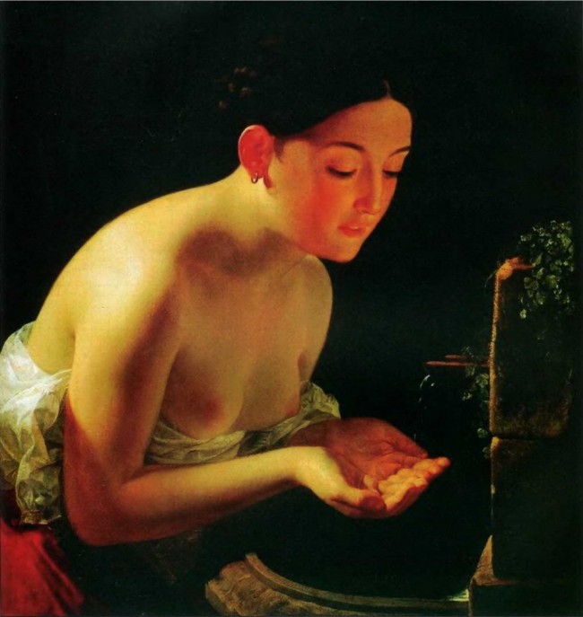 Сочинение по картине: Брюллов - "Итальянское утро"