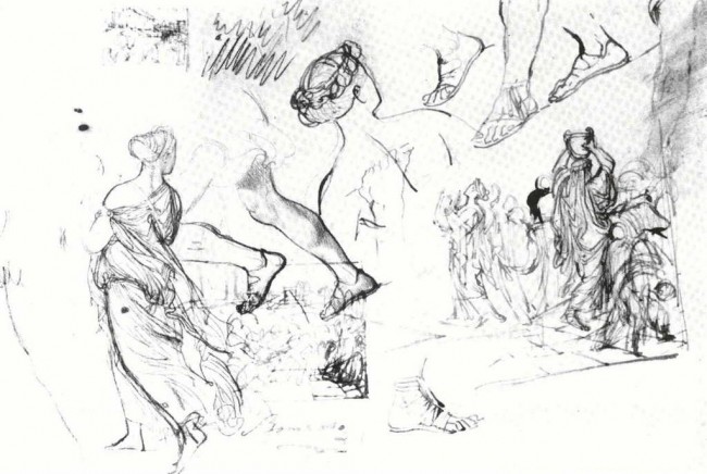 Сочинение по картине: Брюллов - "Клеобис и Битон"