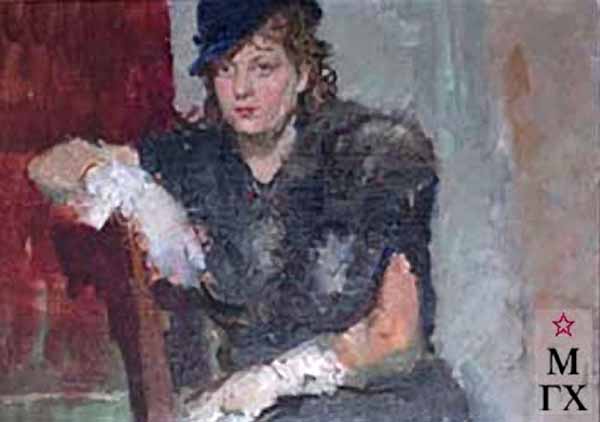 Сочинение по картине: Бубнов - "Портрет жены" Сочинение по картине: Бубнов - "Портрет жены"