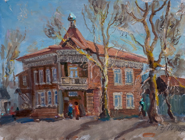 Сочинение по картине: Будкеев - "Старинный особняк г.Барнаул" Сочинение по картине: Будкеев - "Старинный особняк г.Барнаул"