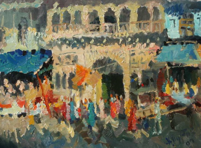 Сочинение по картине: Буртов - "Индия просыпается"