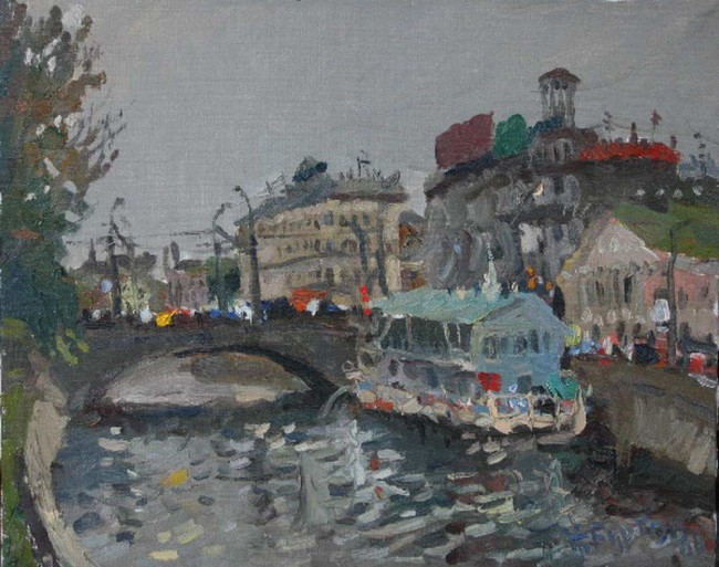 Сочинение по картине: Буртов - "На Якиманке"