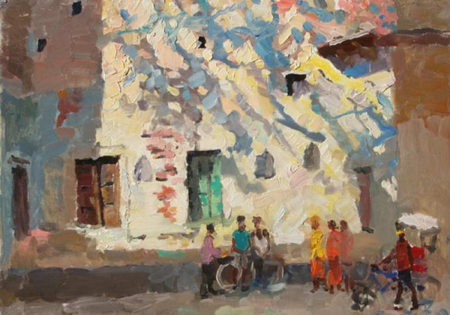 Сочинение по картине: Буртов - "Солнце Индии"