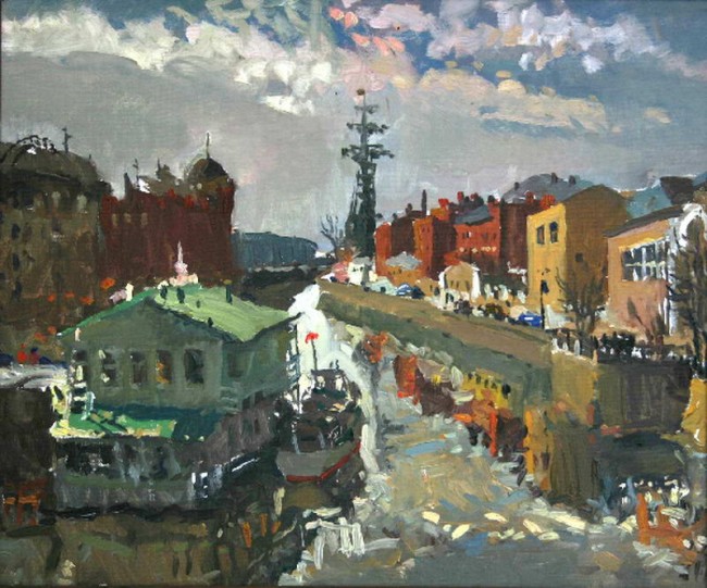 Сочинение по картине: Буртов - "Стрелка"