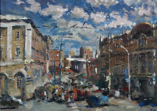 Сочинение по картине: Буртов - "Театральная площадь"