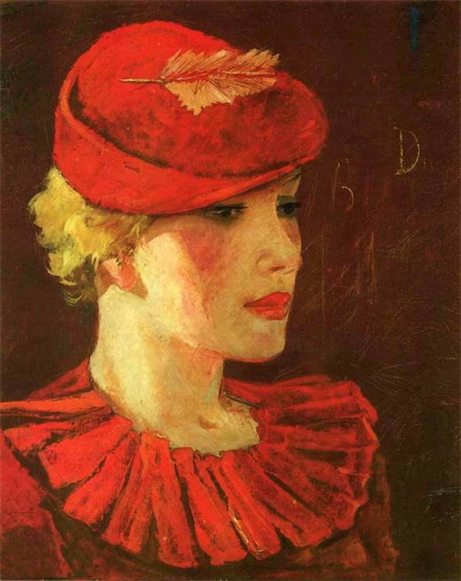 Сочинение по картине: Дейнека - "Парижанка"