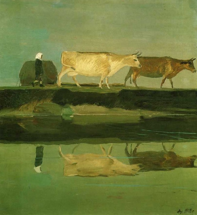 Сочинение по картине: Дейнека - "Пейзаж"