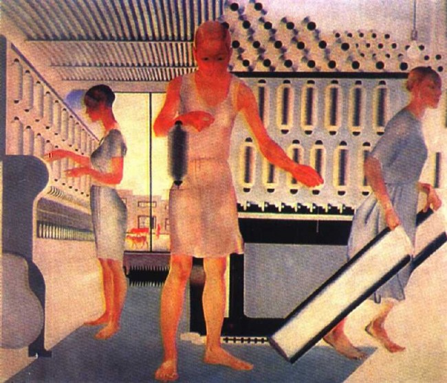 Сочинение по картине: Дейнека - "Текстильщицы" Сочинение по картине: Дейнека - "Текстильщицы"