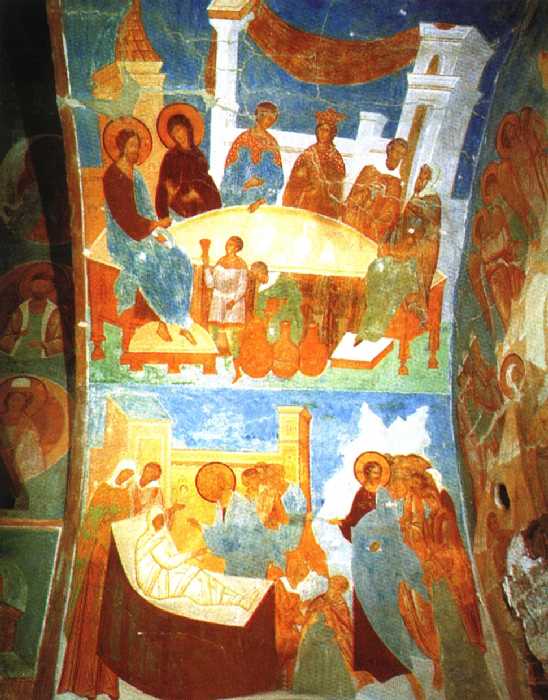 Сочинение по картине: Дионисий - "Евангельские сцены"