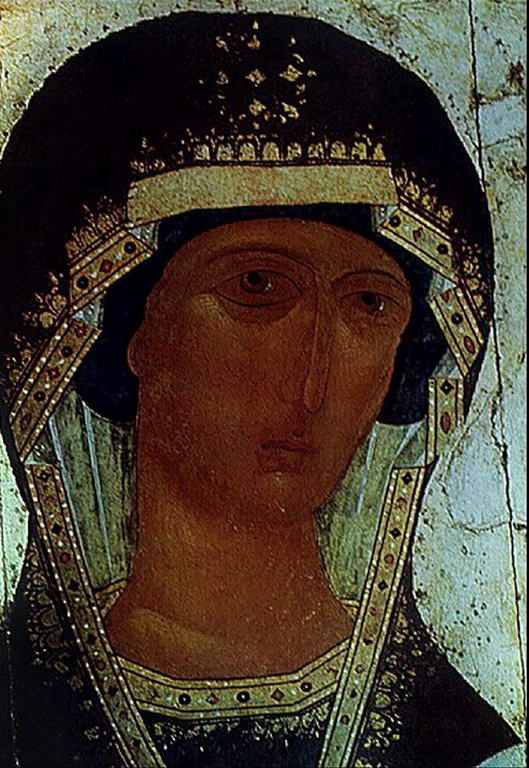 Сочинение по картине: Дионисий - "Лик Богоматери Донской"