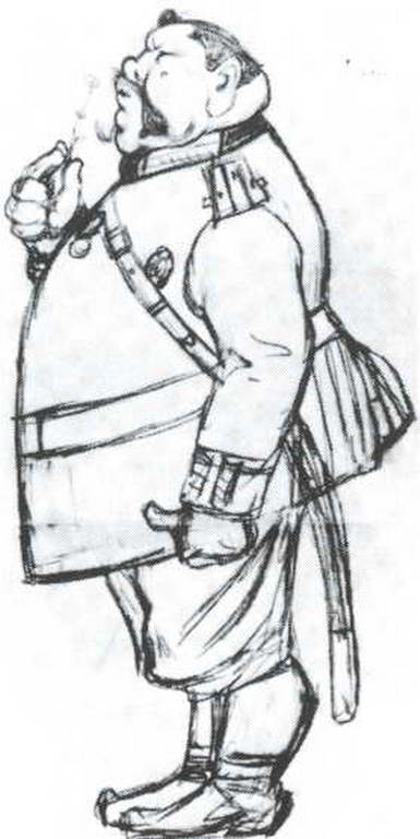 Сочинение по картине: Добужинский - "Пристав и подснежник"