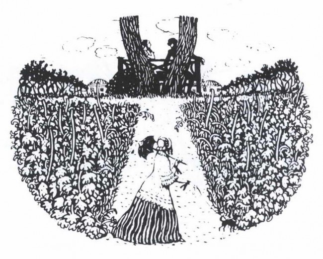 Сочинение по картине: Добужинский - "Прогулка" Сочинение по картине: Добужинский - "Прогулка"