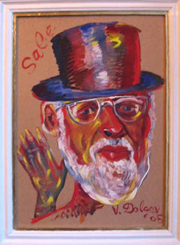 Сочинение по картине: Долгов - "Автопортрет"