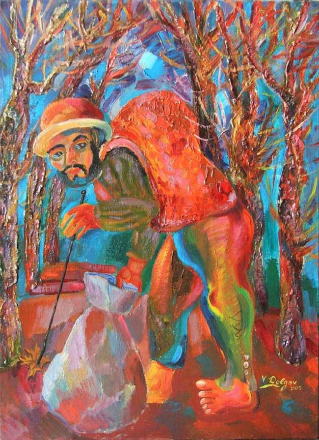 Сочинение по картине: Долгов - "Горбун"