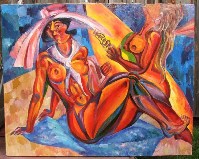 Сочинение по картине: Долгов - "Модерн и хайтек"