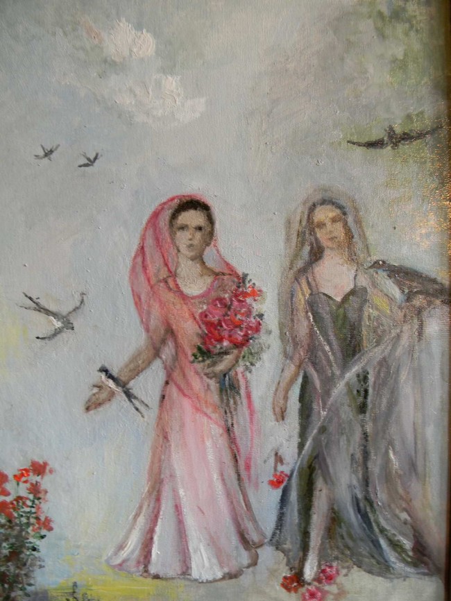 Сочинение по картине: Долгова - "...То ласточки, то воронье..." Сочинение по картине: Долгова - "...То ласточки, то воронье..."