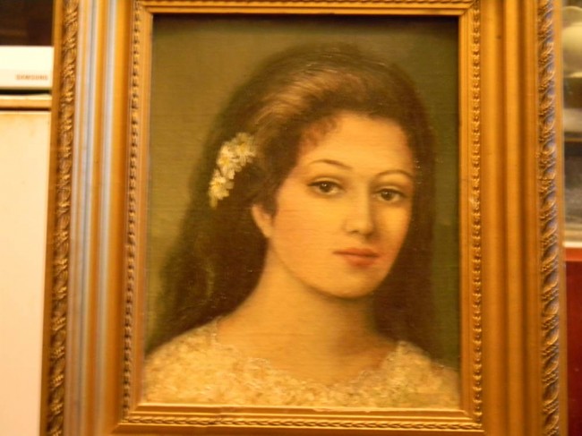 Сочинение по картине: Долгова - "Автопортрет"